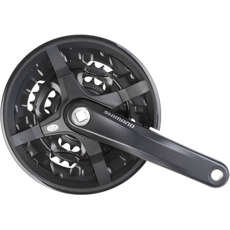 Shimano Cranket 9V 22 32 44T BEADED 175 mm czarny