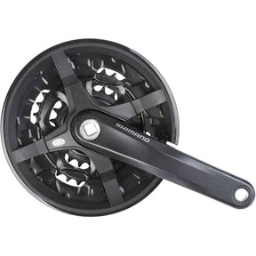Shimano Cranket 9V 22 32 44T BEADED 175 mm czarny