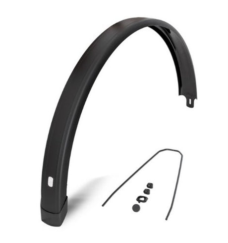 Błotnik tylny Eurofender tempo kwadratowy 28 cali 58mm - czarny