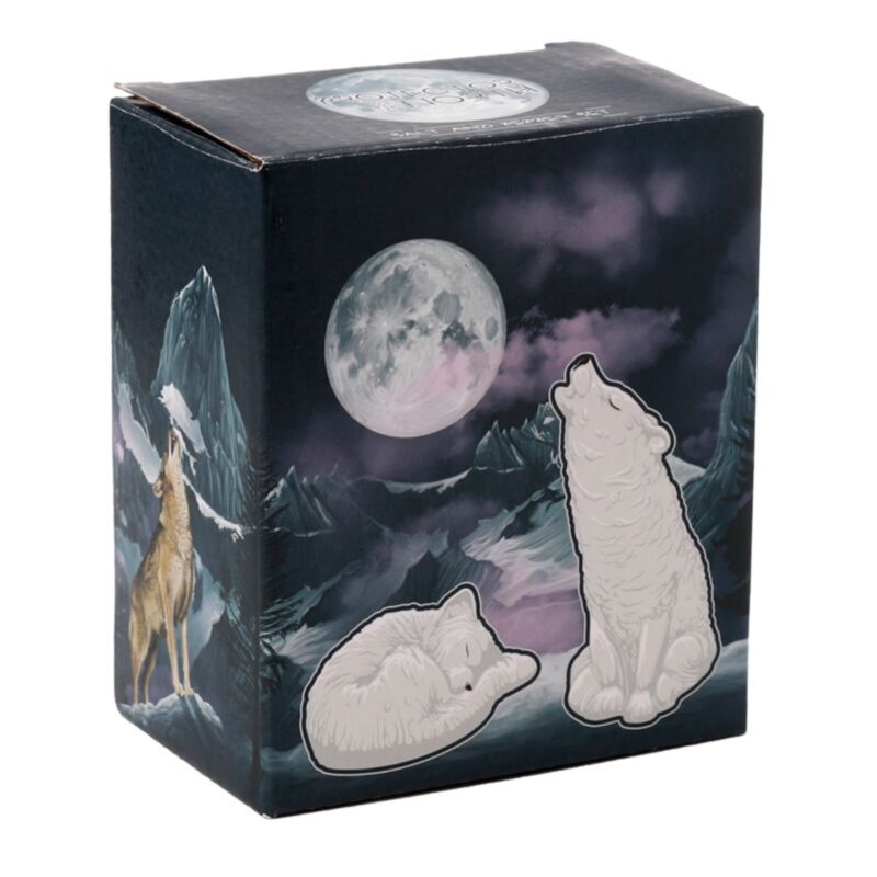 Ceramiczne solniczki i pieprzniczki firmy White Wolf