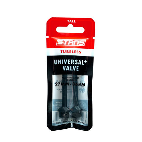 Zawory Stans Stan’s Tubeless Universal+ – wysokie – czarne