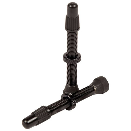 Trzpień zaworu Stans Stan's aluminiowy (opakowanie sklepowe - 10 szt.) - uniwersalny, presta - czarny - 44mm