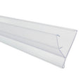 Uchwyt karty cenowej z systemem kliknięcia - 100x4 cm