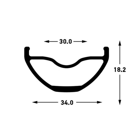Koło przednie Stan's Flow s2 - 27,5'' - 15x110 ta - 6 śrub - szare