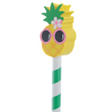 Flaming i ananas - ołówek z gumką