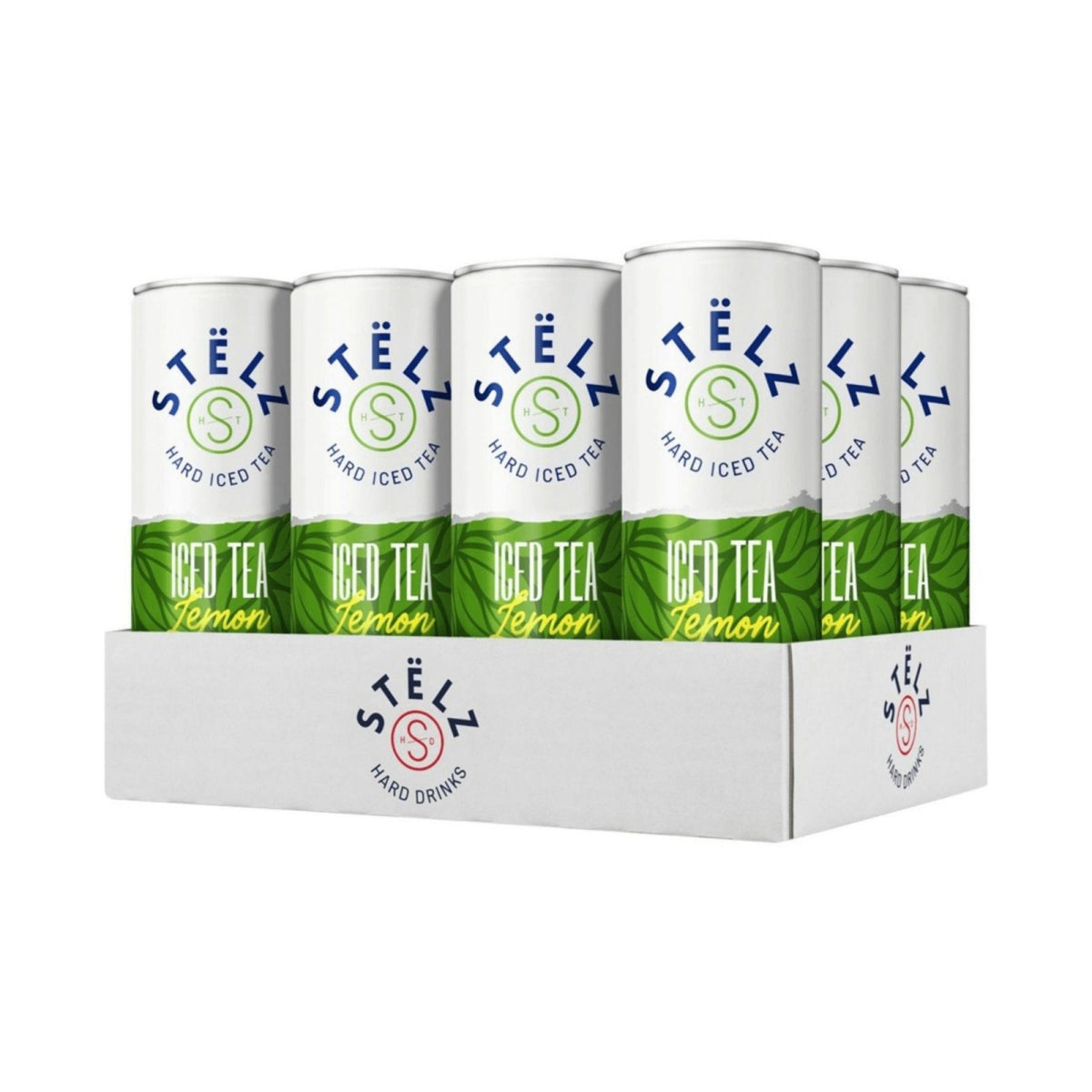 Stelz stëlz hard iced tea lemon blik (12x 25cl)
