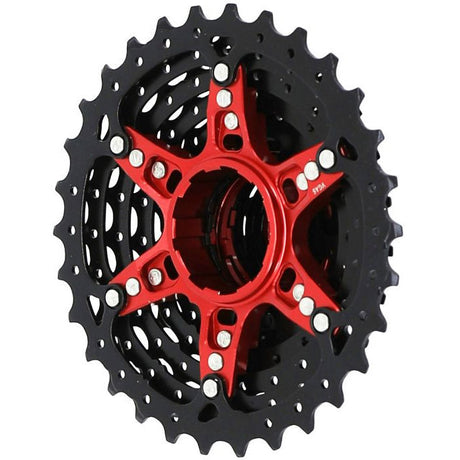 Kaseta Sunrace csrz800 12v 11-34t czarno-czerwona