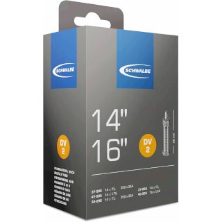 Schwalbe Wewnętrzna rurka 14 16 cali (37-288 40-305) DV 32 mm