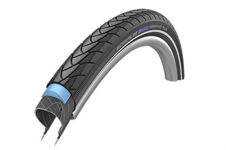 Schwalbe Marathon Plus SmartGuard zewnętrzny 24 x 1,75 47-507 mm - Czarny z odbiciem