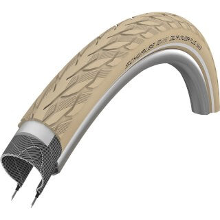 Schwalbe Delta Cruiser Plus Creme 28x1.40 37-622 Refleksja