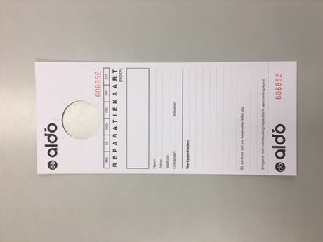 Zestaw kart naprawczych Avada Aldo, 250 sztuk
