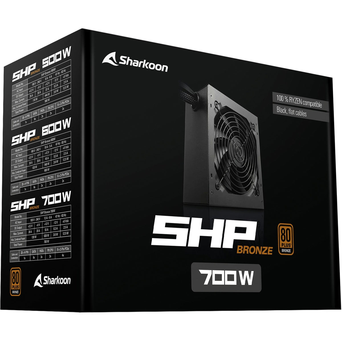 Sharkoon SHP Bronze 700 W