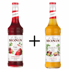 Syrop Monin fraise truskawkowa + marakuja