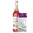 Syrop Monin różany (70 cl) + pompka do syropu (10ml)