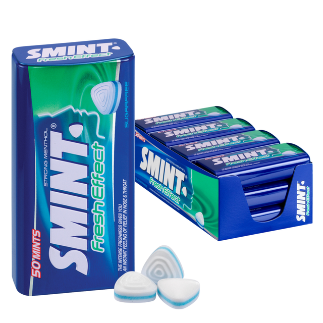 Smint Fresh Effect mocna puszka mentolowa (12x 35gr)