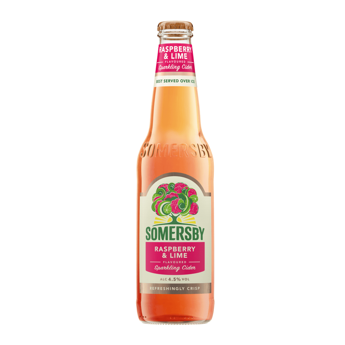 Somersby butelka cydru malinowo-limonkowego (24x 33cl)