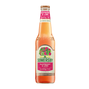 Somersby butelka cydru malinowo-limonkowego (24x 33cl)