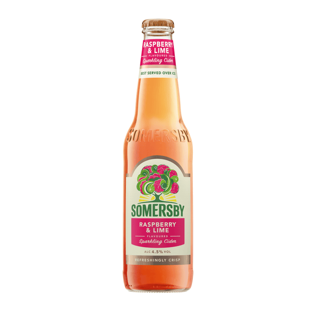 Somersby butelka cydru malinowo-limonkowego (24x 33cl)