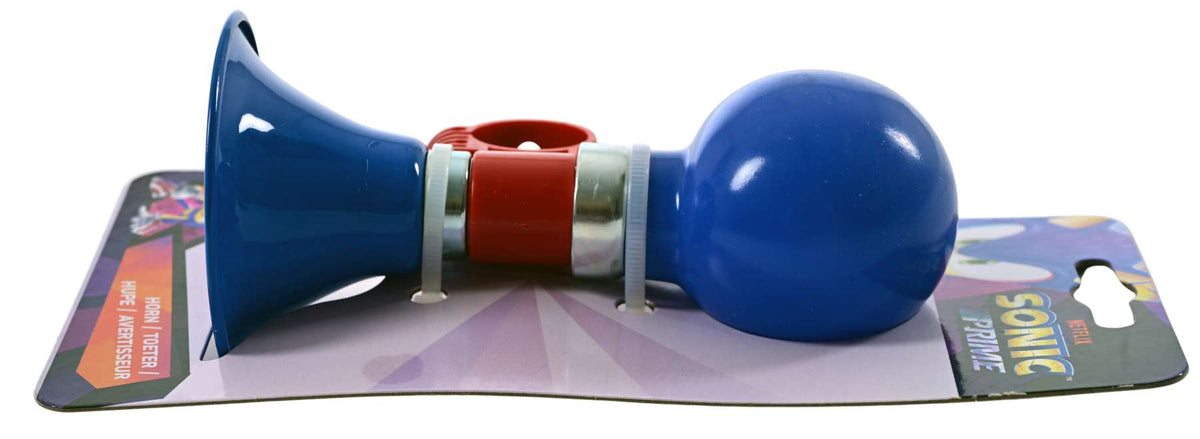 Turbo crew fietstoeter - jongens - rood blauw