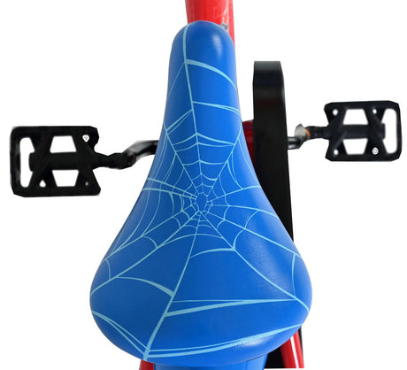 Rower dziecięcy Spiderman Marvel Spider-Man - chłopięcy - 14 cali - czerwono-niebieski