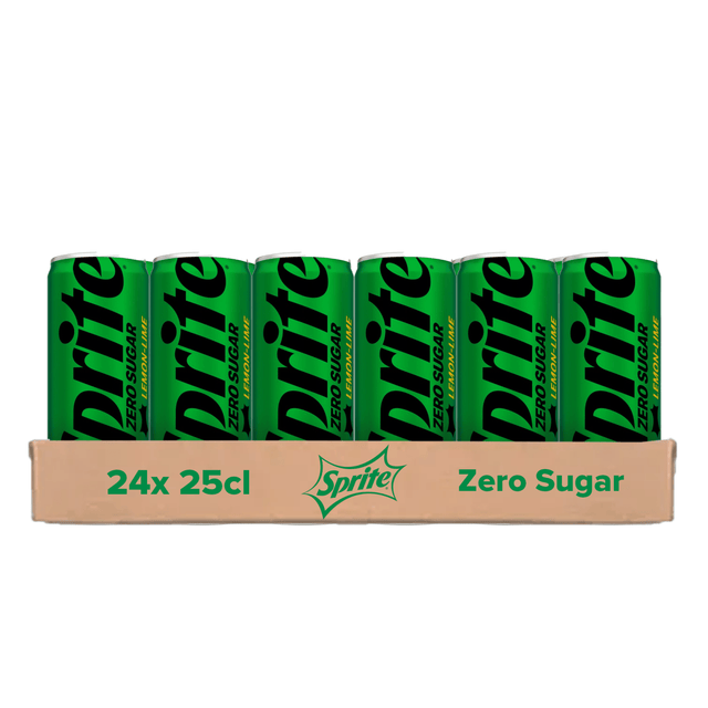 Puszka cukru Sprite zero (24x25cl)