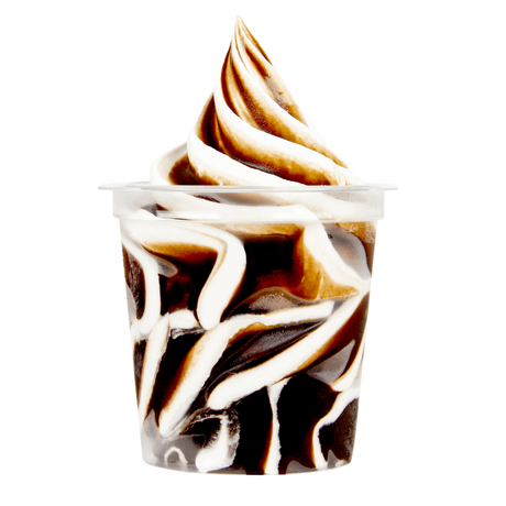 Domini Sundae Kubek do lodów miękkich z sosem czekoladowym (12x 140 ml)