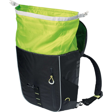Basil Miles Dawipack - Sportowa torba rowerowa - Unisex - Czarna wapno