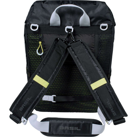 Basil Miles Dawipack - Sportowa torba rowerowa - Unisex - Czarna wapno