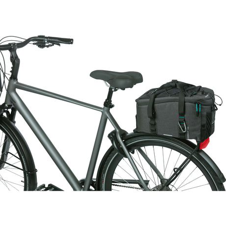 Basil Discovery 365D Bagażowa torba zachowań M - Czarna, woda -powtórka, 9L, unisex, sportowy