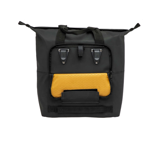 NOWA LOOXS Black Shopping Bag 24l - poliester - czarny - haczyki