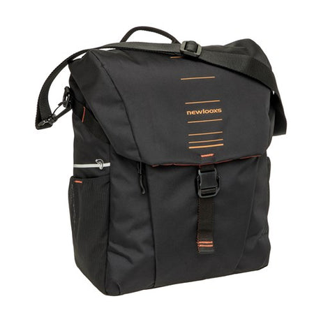 Torba Newlooxs New Looxs Vigo Single | czarny pomarańczowy | 20l