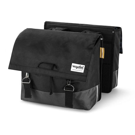 Urban Proof podwójny torba rowerowa 55L Czarny szary - RPET z recyklingu