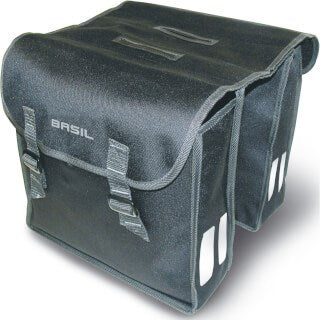 Podwójna torba rowerowa Basil Mara - 26L - czarny