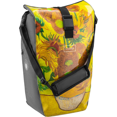 Clarijs rowerowa torba Solobag 24l van Gogh Sunflowers