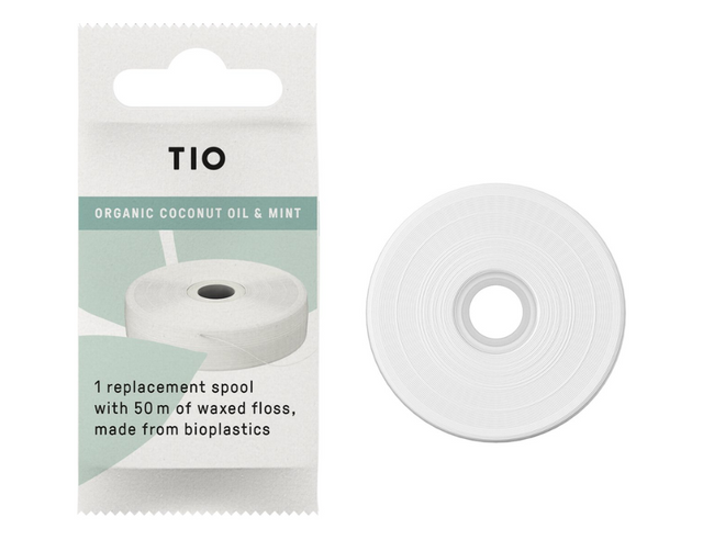 Wegańska floss oparta na bio Tio - 50 metrów