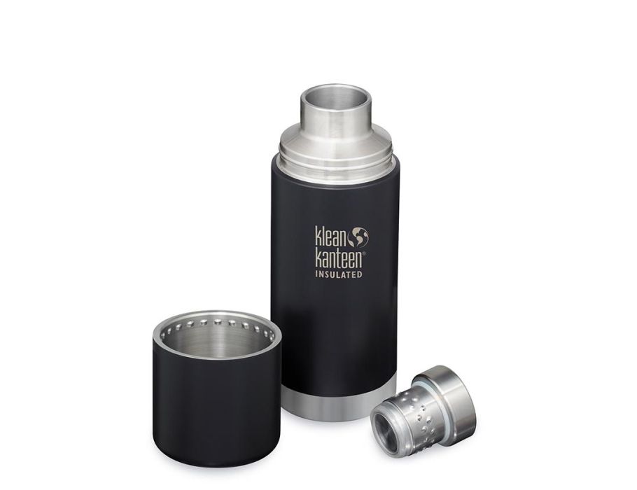 Butelka termosowa Klean Kanteen tk pro - łupkowa czarna - 25 oz 739 ml