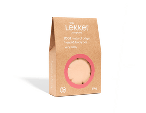 Lekker Company Natural Hand Body Body - bardzo jagoda