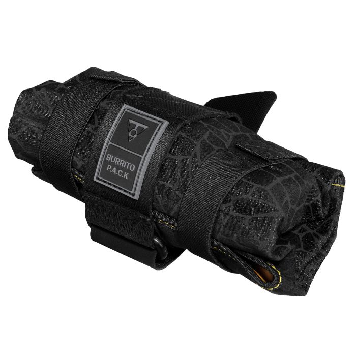 Topeak Burrito Pack - Kompaktowa torba na kółkach na narzędzia i drobne przedmioty - Czarny - Akcesoria rowerowe