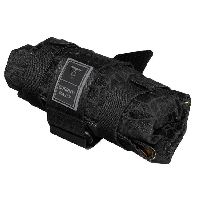 Topeak Burrito Pack - Kompaktowa torba na kółkach na narzędzia i drobne przedmioty - Czarny - Akcesoria rowerowe