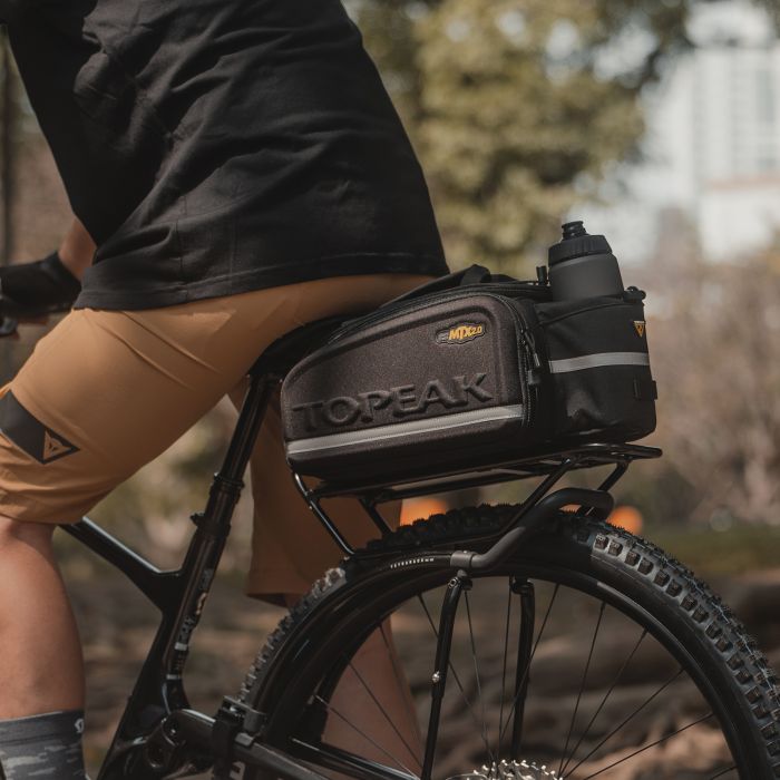 Seria Topeak mtx - torba rowerowa - poszerzany blat - uchwyt na butelkę z wodą - odporna na warunki atmosferyczne