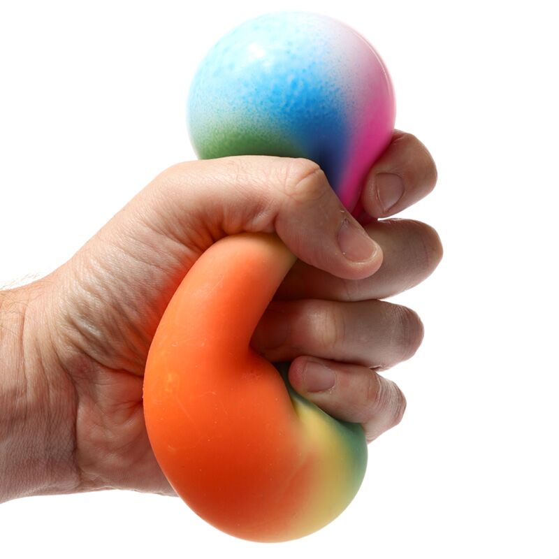 Piłka antystresowa Rainbow o średnicy 9 cm