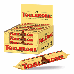 Toblerone mleczna czekolada żółta (24x 35gr)
