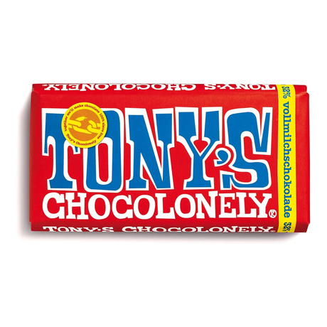 Tony's Chocolonely baton mleczna czekolada (15x 180gr)