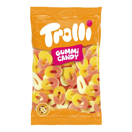 Trolli krążki brzoskwiniowe (1kg)