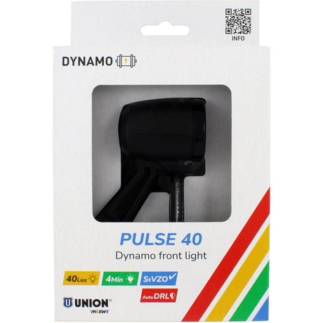 Reflektor Union na dynamo w piaście 40 lux auto puls 40