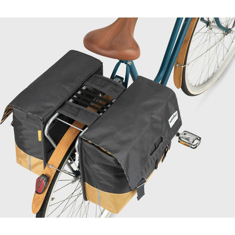 Podwójna torba rowerowa Urban Proof - czarno-żółta - 40L