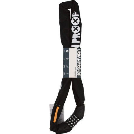 Zamknięcie łańcucha miejskiego z kodem liczbowym 8 mm*100 cm czarny
