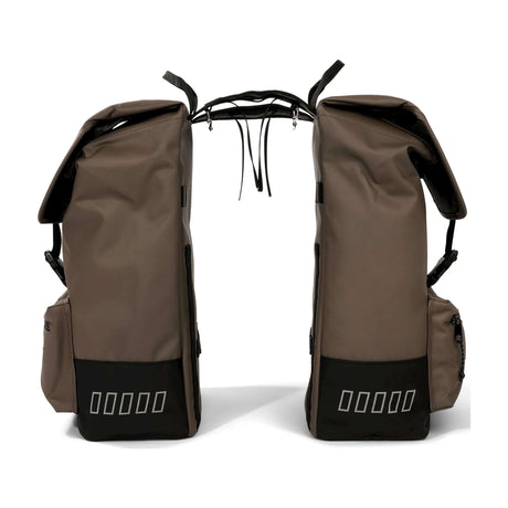 Torba miejska double cargo up recycle 38l brązowa