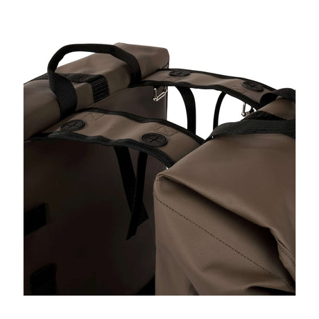 Torba miejska double cargo up recycle 38l brązowa