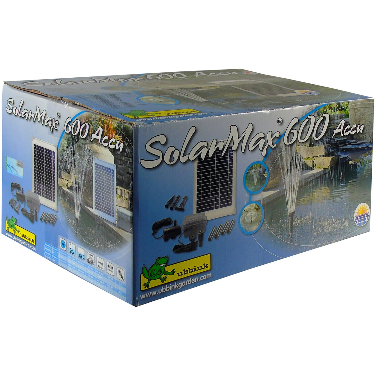 Bateria Ubbink Solarmax 600